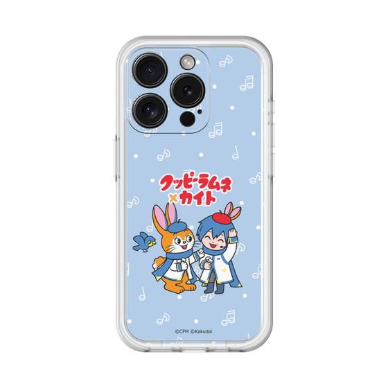 スリムプロテクションプレミアムケース［ 初音ミク×クッピーラムネ - KAITO×クッピー - デフォルメイラスト ］