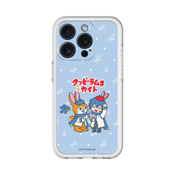 スリムプロテクションプレミアムケース［ 初音ミク×クッピーラムネ - KAITO×クッピー - デフォルメイラスト ］