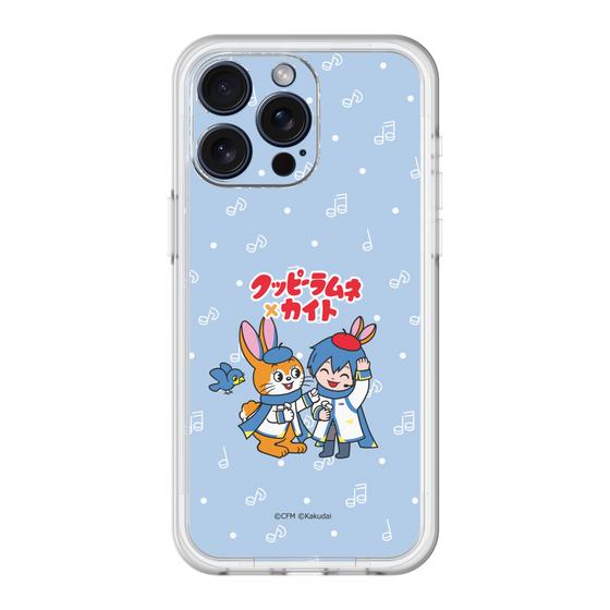 スリムプロテクションプレミアムケース［ 初音ミク×クッピーラムネ - KAITO×クッピー - デフォルメイラスト ］