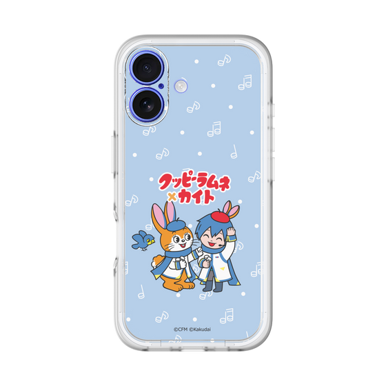 スリムプロテクションプレミアムケース［ 初音ミク×クッピーラムネ - KAITO×クッピー - デフォルメイラスト ］