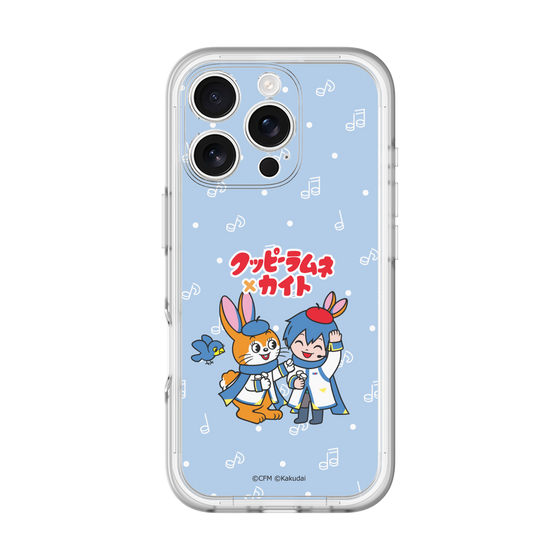 スリムプロテクションプレミアムケース［ 初音ミク×クッピーラムネ - KAITO×クッピー - デフォルメイラスト ］