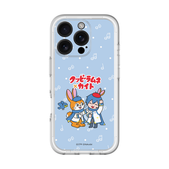 スリムプロテクションプレミアムケース［ 初音ミク×クッピーラムネ - KAITO×クッピー - デフォルメイラスト ］