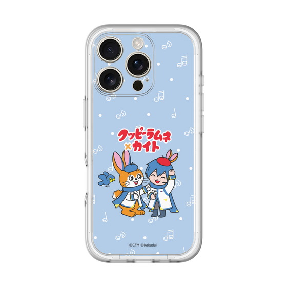 スリムプロテクションプレミアムケース［ 初音ミク×クッピーラムネ - KAITO×クッピー - デフォルメイラスト ］
