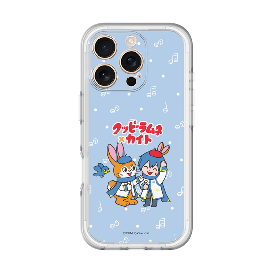 スリムプロテクションプレミアムケース［ 初音ミク×クッピーラムネ - KAITO×クッピー - デフォルメイラスト ］