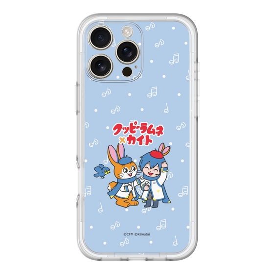スリムプロテクションプレミアムケース［ 初音ミク×クッピーラムネ - KAITO×クッピー - デフォルメイラスト ］