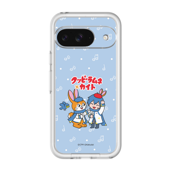 スリムプロテクションプレミアムケース［ 初音ミク×クッピーラムネ - KAITO×クッピー - デフォルメイラスト ］