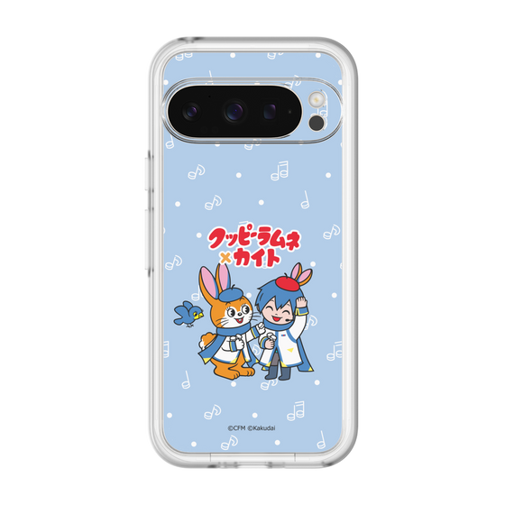 スリムプロテクションプレミアムケース［ 初音ミク×クッピーラムネ - KAITO×クッピー - デフォルメイラスト ］