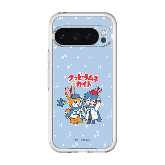 スリムプロテクションプレミアムケース［ 初音ミク×クッピーラムネ - KAITO×クッピー - デフォルメイラスト ］