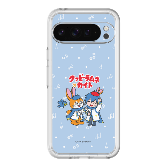 スリムプロテクションプレミアムケース［ 初音ミク×クッピーラムネ - KAITO×クッピー - デフォルメイラスト ］