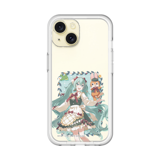 スリムプロテクションプレミアムケース［ 初音ミク×クッピーラムネ - 初音ミク×クッピー - 等身イラスト1 ］
