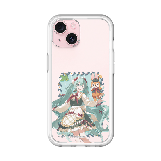 スリムプロテクションプレミアムケース［ 初音ミク×クッピーラムネ - 初音ミク×クッピー - 等身イラスト1 ］