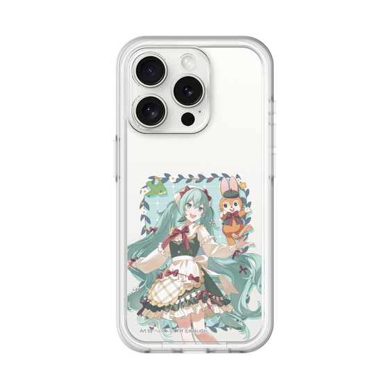 スリムプロテクションプレミアムケース［ 初音ミク×クッピーラムネ - 初音ミク×クッピー - 等身イラスト1 ］