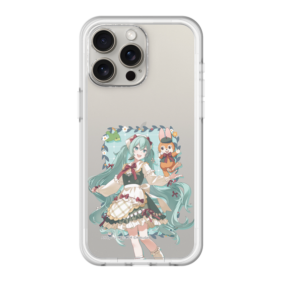 スリムプロテクションプレミアムケース［ 初音ミク×クッピーラムネ - 初音ミク×クッピー - 等身イラスト1 ］