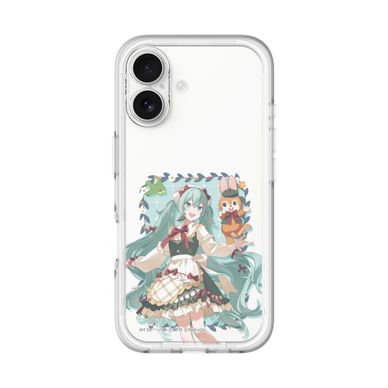 スリムプロテクションプレミアムケース［ 初音ミク×クッピーラムネ - 初音ミク×クッピー - 等身イラスト1 ］