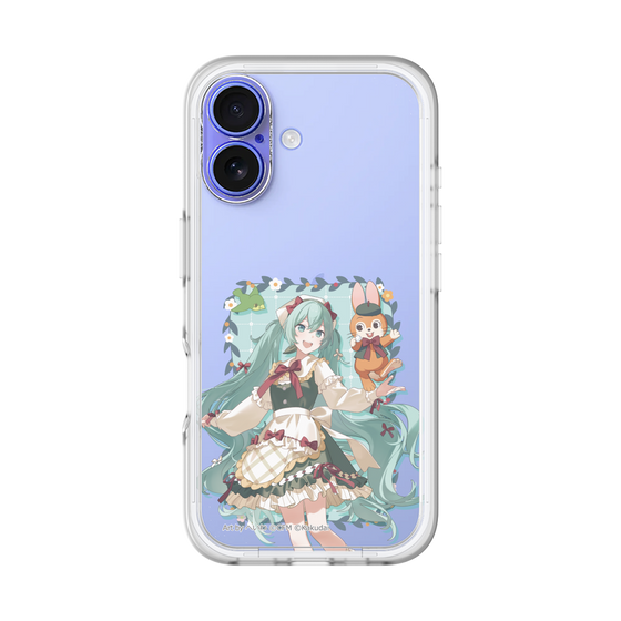 スリムプロテクションプレミアムケース［ 初音ミク×クッピーラムネ - 初音ミク×クッピー - 等身イラスト1 ］