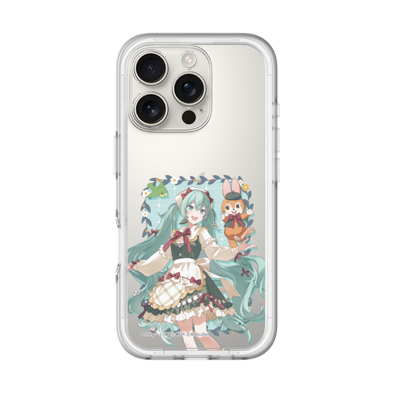 スリムプロテクションプレミアムケース［ 初音ミク×クッピーラムネ - 初音ミク×クッピー - 等身イラスト1 ］