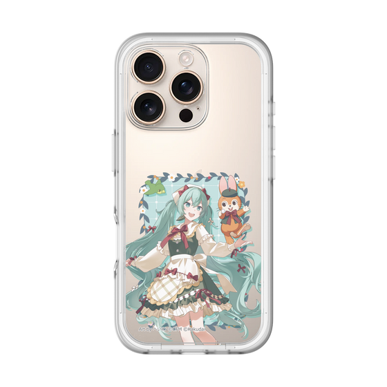 スリムプロテクションプレミアムケース［ 初音ミク×クッピーラムネ - 初音ミク×クッピー - 等身イラスト1 ］