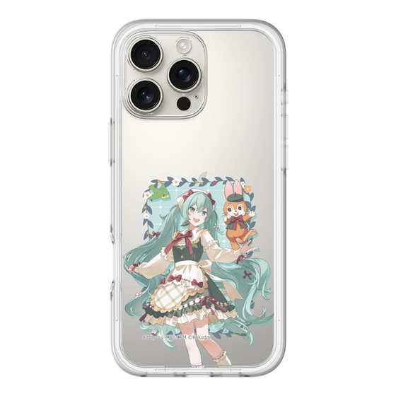 スリムプロテクションプレミアムケース［ 初音ミク×クッピーラムネ - 初音ミク×クッピー - 等身イラスト1 ］