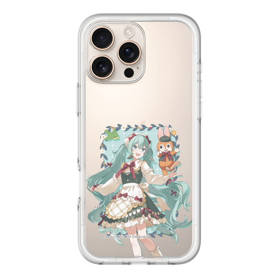 スリムプロテクションプレミアムケース［ 初音ミク×クッピーラムネ - 初音ミク×クッピー - 等身イラスト1 ］