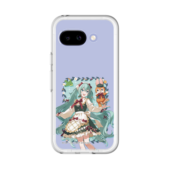 スリムプロテクションプレミアムケース［ 初音ミク×クッピーラムネ - 初音ミク×クッピー - 等身イラスト1 ］