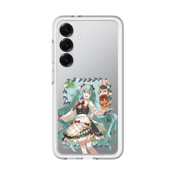 スリムプロテクションプレミアムケース［ 初音ミク×クッピーラムネ - 初音ミク×クッピー - 等身イラスト1 ］