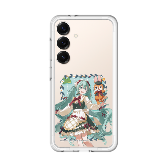 スリムプロテクションプレミアムケース［ 初音ミク×クッピーラムネ - 初音ミク×クッピー - 等身イラスト1 ］