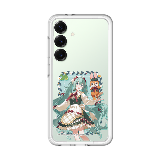 スリムプロテクションプレミアムケース［ 初音ミク×クッピーラムネ - 初音ミク×クッピー - 等身イラスト1 ］