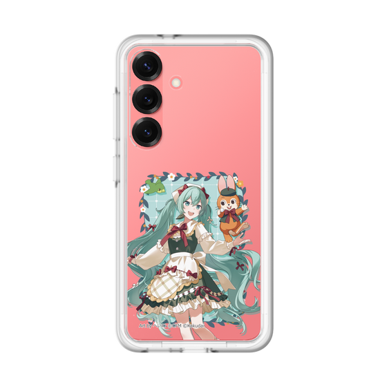 スリムプロテクションプレミアムケース［ 初音ミク×クッピーラムネ - 初音ミク×クッピー - 等身イラスト1 ］