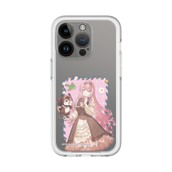 スリムプロテクションプレミアムケース［ 初音ミク×クッピーラムネ - 巡音ルカ×ラム - 等身イラスト1 ］