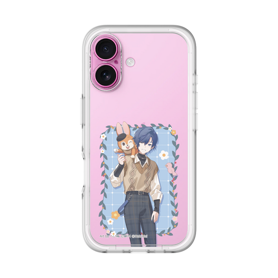 スリムプロテクションプレミアムケース［ 初音ミク×クッピーラムネ - KAITO×クッピー - 等身イラスト1 ］