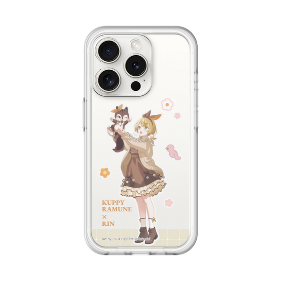 スリムプロテクションプレミアムケース［ 初音ミク×クッピーラムネ - 鏡音リン×ラム - 等身イラスト2 ］