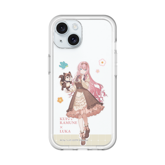 スリムプロテクションプレミアムケース［ 初音ミク×クッピーラムネ - 巡音ルカ×ラム - 等身イラスト2 ］