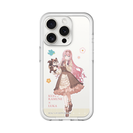スリムプロテクションプレミアムケース［ 初音ミク×クッピーラムネ - 巡音ルカ×ラム - 等身イラスト2 ］