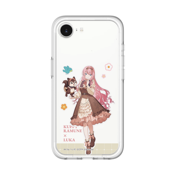 スリムプロテクションプレミアムケース［ 初音ミク×クッピーラムネ - 巡音ルカ×ラム - 等身イラスト2 ］