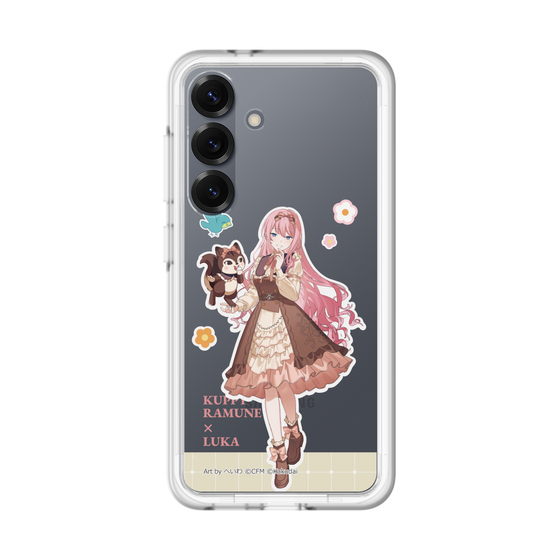 スリムプロテクションプレミアムケース［ 初音ミク×クッピーラムネ - 巡音ルカ×ラム - 等身イラスト2 ］