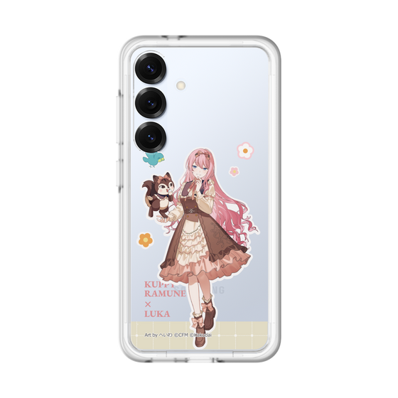 スリムプロテクションプレミアムケース［ 初音ミク×クッピーラムネ - 巡音ルカ×ラム - 等身イラスト2 ］