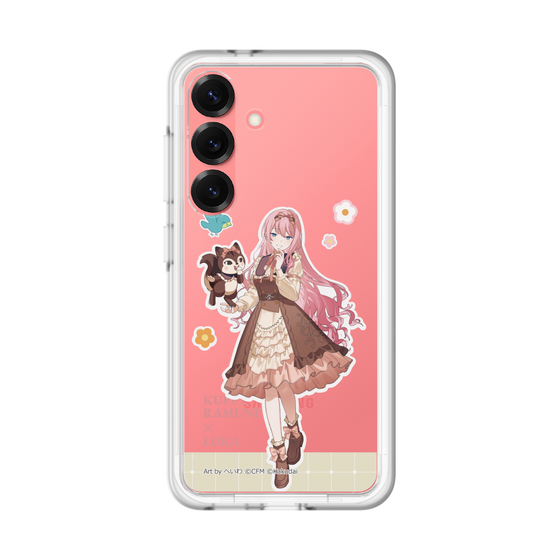 スリムプロテクションプレミアムケース［ 初音ミク×クッピーラムネ - 巡音ルカ×ラム - 等身イラスト2 ］