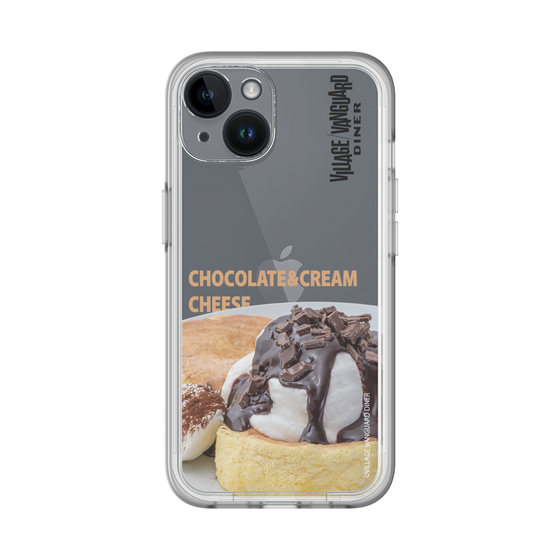 スリムプロテクションプレミアムケース［ ヴィレッジヴァンガードダイナー - チョコレート&クリームチーズパンケーキ ］