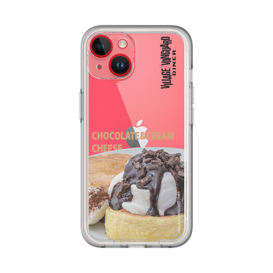スリムプロテクションプレミアムケース［ ヴィレッジヴァンガードダイナー - チョコレート&クリームチーズパンケーキ ］