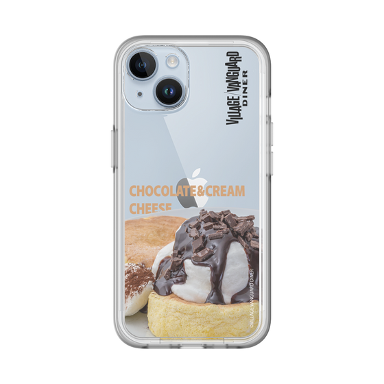 スリムプロテクションプレミアムケース［ ヴィレッジヴァンガードダイナー - チョコレート&クリームチーズパンケーキ ］
