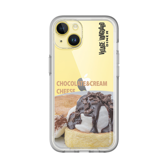 スリムプロテクションプレミアムケース［ ヴィレッジヴァンガードダイナー - チョコレート&クリームチーズパンケーキ ］