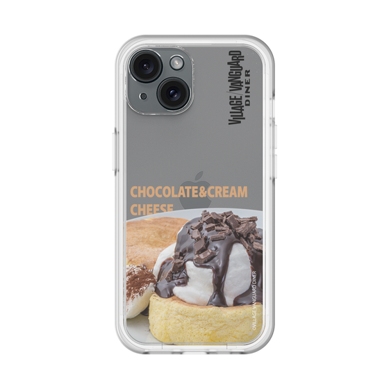 スリムプロテクションプレミアムケース［ ヴィレッジヴァンガードダイナー - チョコレート&クリームチーズパンケーキ ］