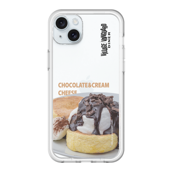 スリムプロテクションプレミアムケース［ ヴィレッジヴァンガードダイナー - チョコレート&クリームチーズパンケーキ ］
