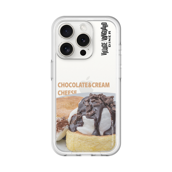 スリムプロテクションプレミアムケース［ ヴィレッジヴァンガードダイナー - チョコレート&クリームチーズパンケーキ ］