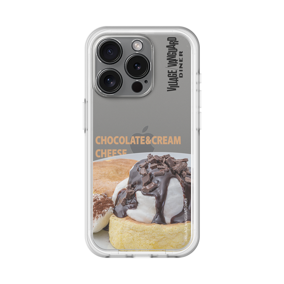 スリムプロテクションプレミアムケース［ ヴィレッジヴァンガードダイナー - チョコレート&クリームチーズパンケーキ ］