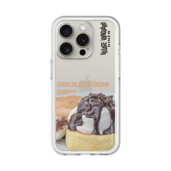 スリムプロテクションプレミアムケース［ ヴィレッジヴァンガードダイナー - チョコレート&クリームチーズパンケーキ ］