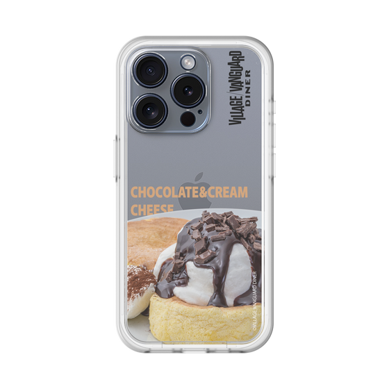 スリムプロテクションプレミアムケース［ ヴィレッジヴァンガードダイナー - チョコレート&クリームチーズパンケーキ ］