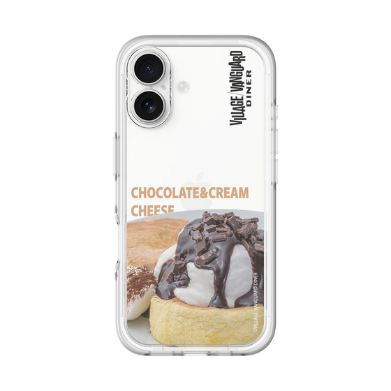 スリムプロテクションプレミアムケース［ ヴィレッジヴァンガードダイナー - チョコレート&クリームチーズパンケーキ ］