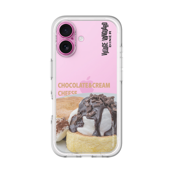 スリムプロテクションプレミアムケース［ ヴィレッジヴァンガードダイナー - チョコレート&クリームチーズパンケーキ ］
