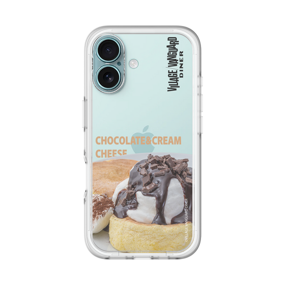 スリムプロテクションプレミアムケース［ ヴィレッジヴァンガードダイナー - チョコレート&クリームチーズパンケーキ ］